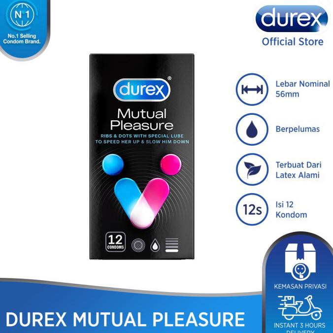 Kondom Durex Mutual Pleasure 12s