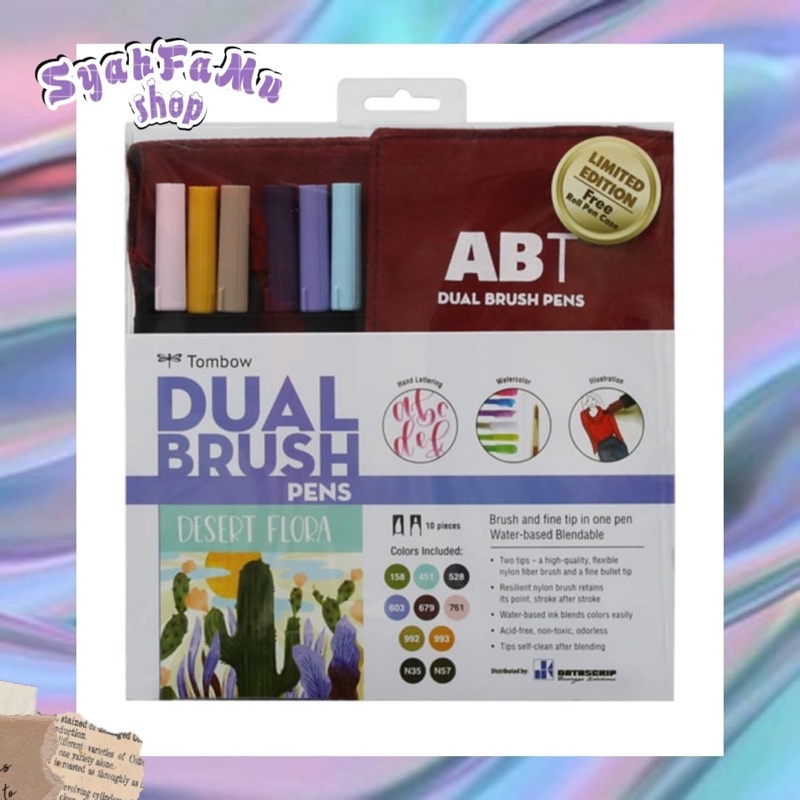 

Tombow ABT 10 color set - Floral Limited Edition