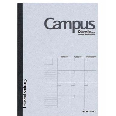 

PROMO Campus Diary PLANNER KOKUYO Size A6 Office & Stationery | Buku Tulis | Agenda & Planner
