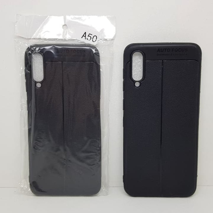 BARU Case Casing Auto Focus Samsung A50 6.4" Leather Soft Samsung A505 Kondom Pelindung HP ARZ