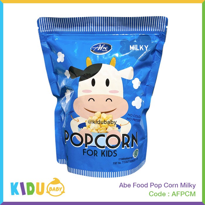 Snack Bayi &amp; Snack Anak Abe Food Pop Corn Kidu Baby