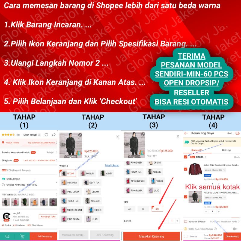 Jaket Hoodie Pria Wanita Polos Oblong Keren Jumbo