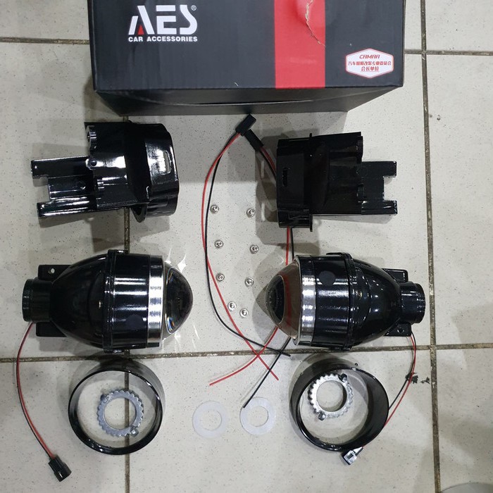 FOGLAMP PROJECTOR LENS OEM TOYOTA LENSA BIRU PROJECTOR