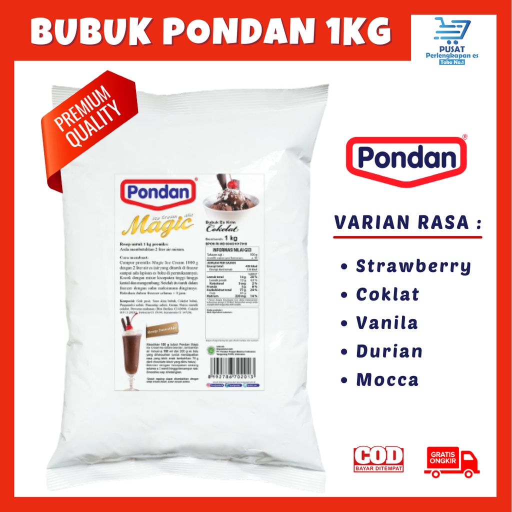 

DISTRIBUTOR BUBUK ICE CREAM PONDAN VANILLA - BUBUK ES KRIM DI PALEMBANG - BUBUK ES KRIM GELATO