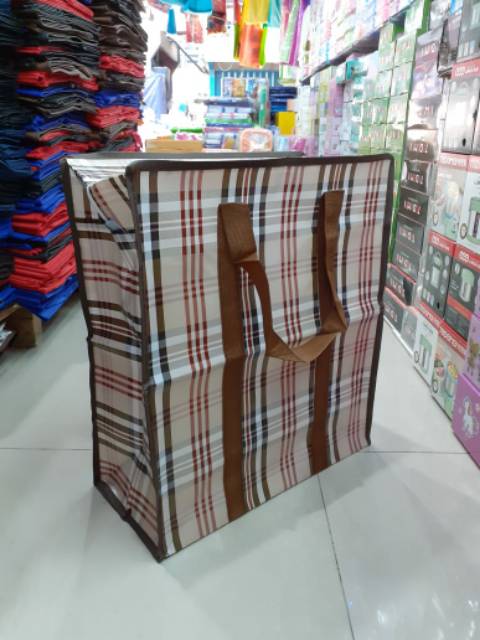 TAS KARUNG, TAS PASAR, TAS BELANJA , UKURAN 45X50X19. NO 3