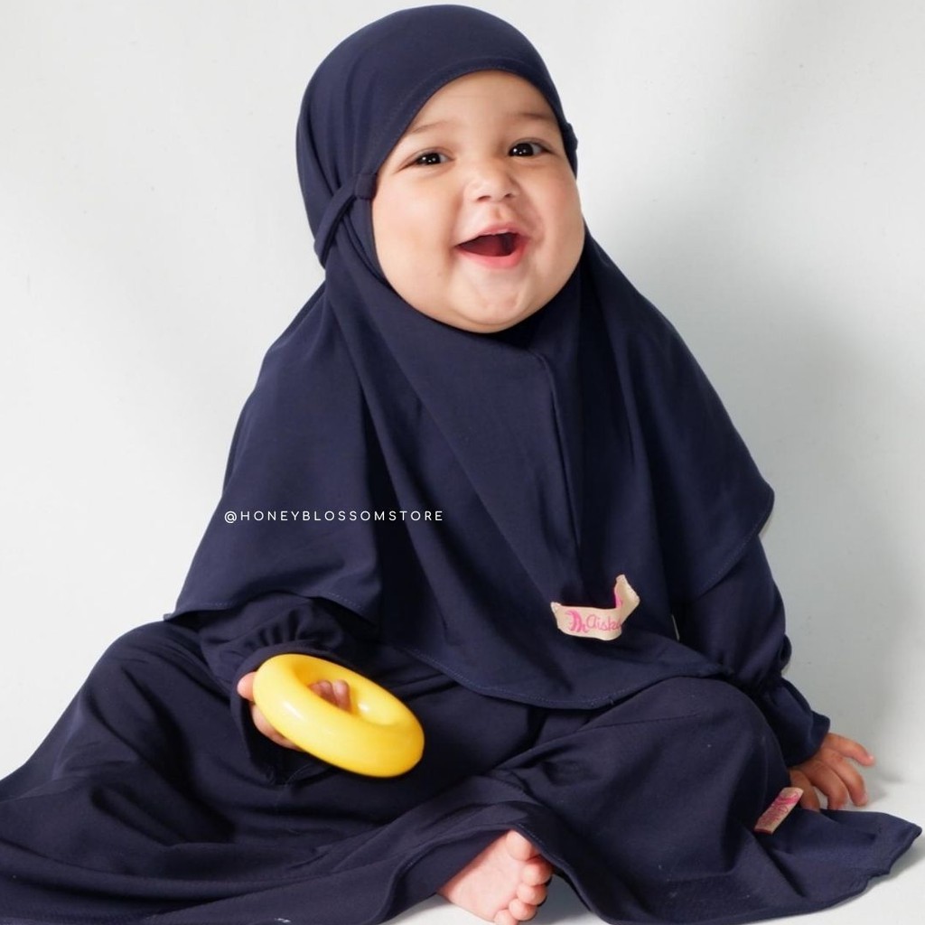 Gamis Anak Bayi Perempuan Newborn / Gamis Bayi Perempuan Cantik Jersey Original Korea 0-5 tahun