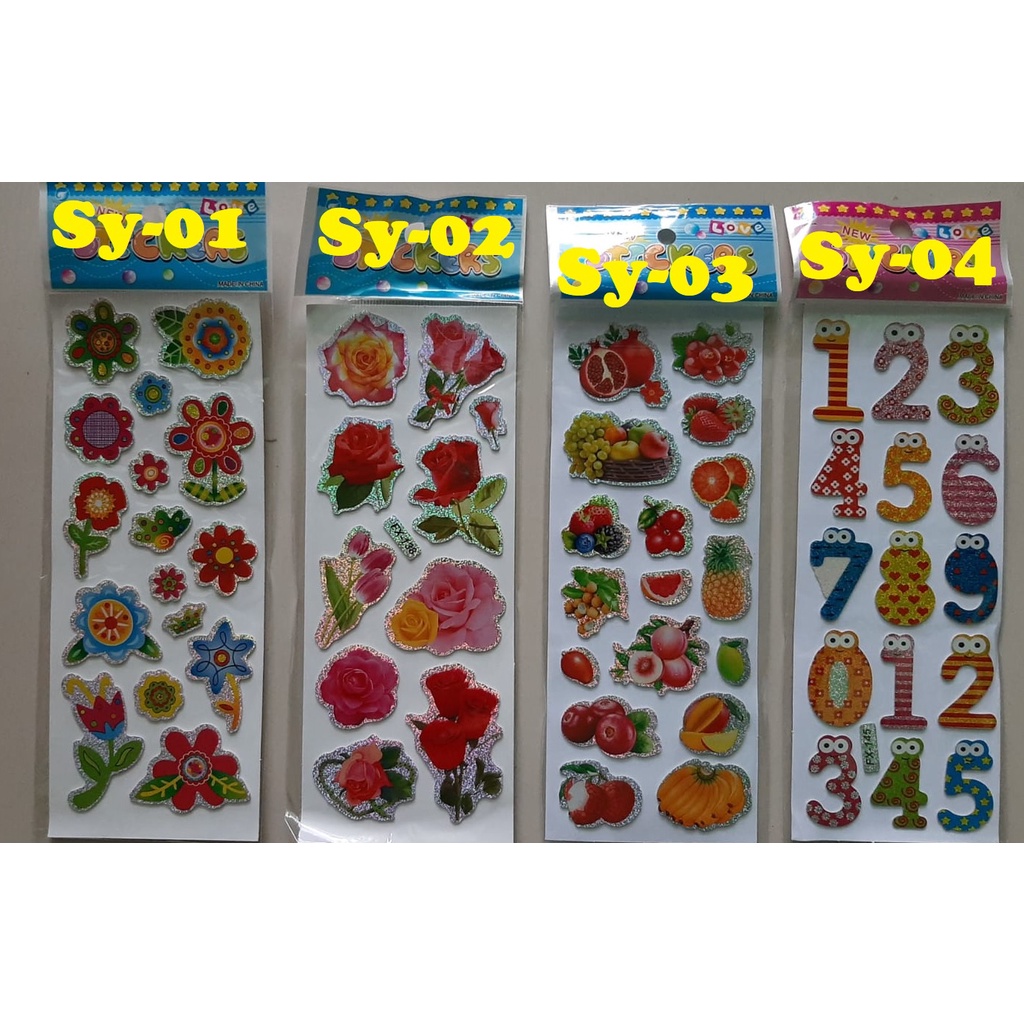 

Stiker Anak Motif Karakter; Sticker Anak