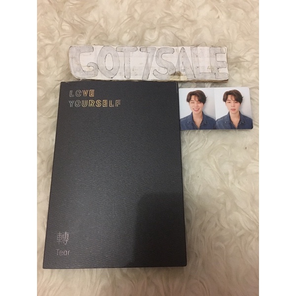 BTS ALBUM TEAR ( LOVE YOUR SELF )  BTS TEAR ALBUM JIMIN VER R PHOTOCARD