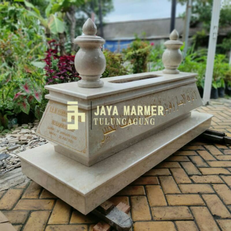 Kijing Makam Mataram Marmer Putih