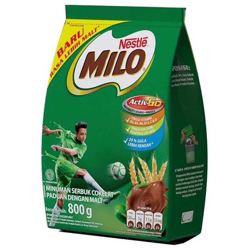 

MILO 3in1 Activ-Go minuman serbuk cokelat 790g ACCJKT