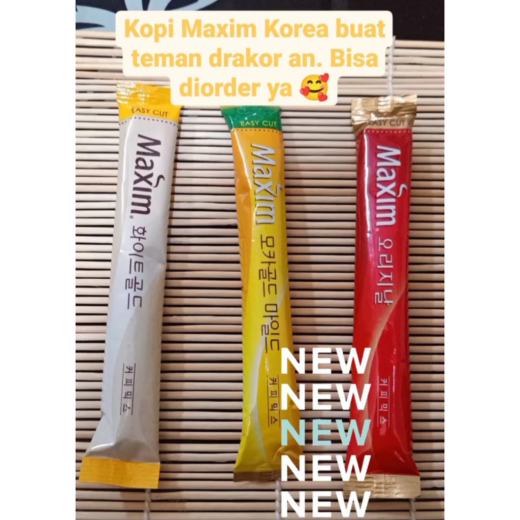 KOPI MAXIM KOREA (PER PC)