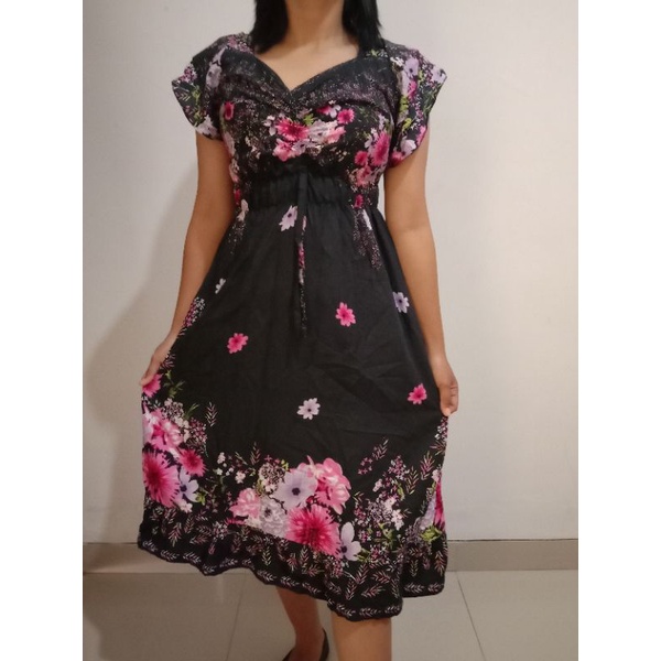 Daster Syahrini bahan sritex