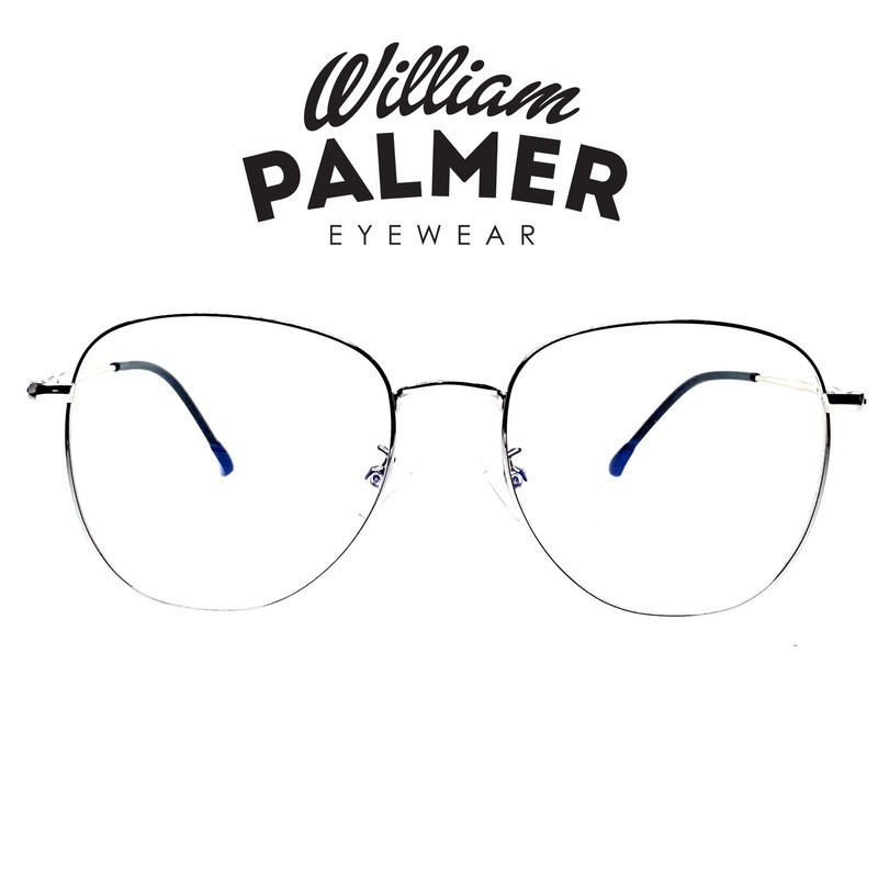 William Palmer Kacamata Pria Wanita Metal 2955 C3 Silver