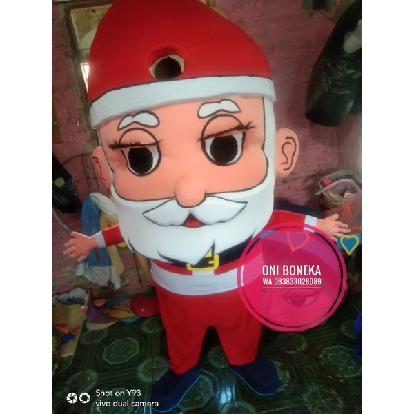 BONEKA MAMPANG SINTERCLAS DEWASA JUMBO