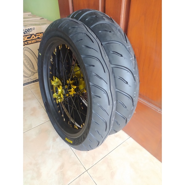 Paket Welset 300 250 pnp crf150L ban maxxis 120/70 100/80