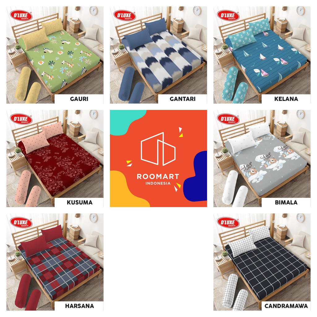 Sprei Deluxe Kintakun Ukuran 160x200 & 180x200 Sprei Murah Seprei Murah Edisi Juli 2021
