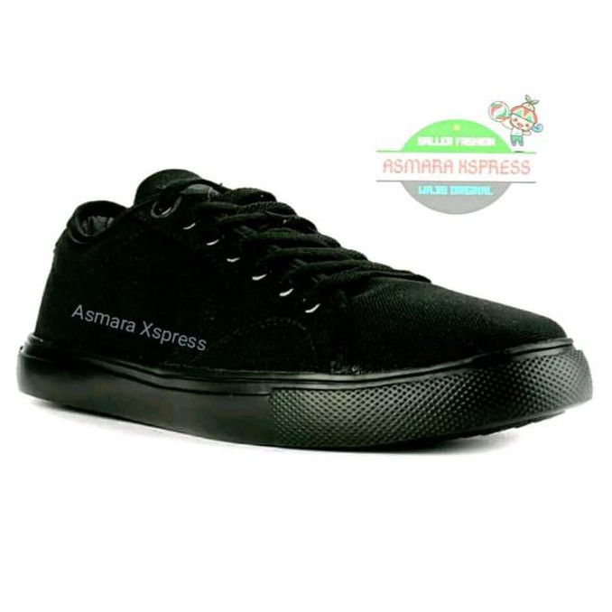Spotec Original Lunatic Bts Sepatu Sneaker Pria Wanita - Full Black Produc Terbaru