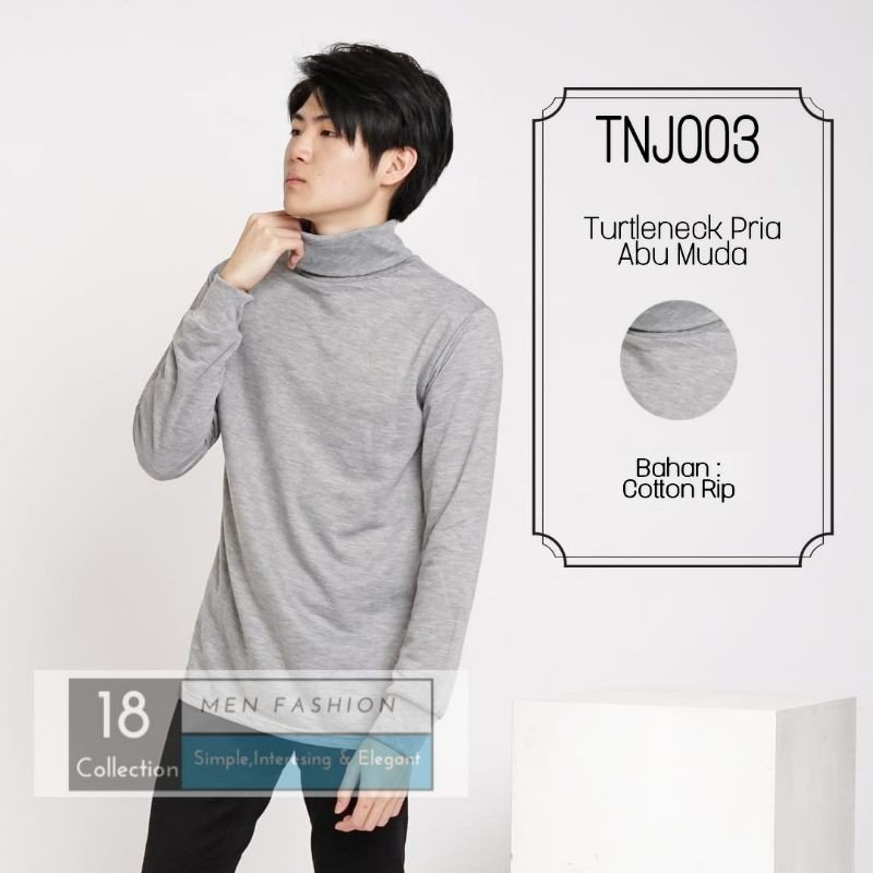 Kaos TurtleNeck / Jaket Turtle Neck / Kaos Kerah Panjang / Sweater tipis / Jaket Tipis / Turtleneck