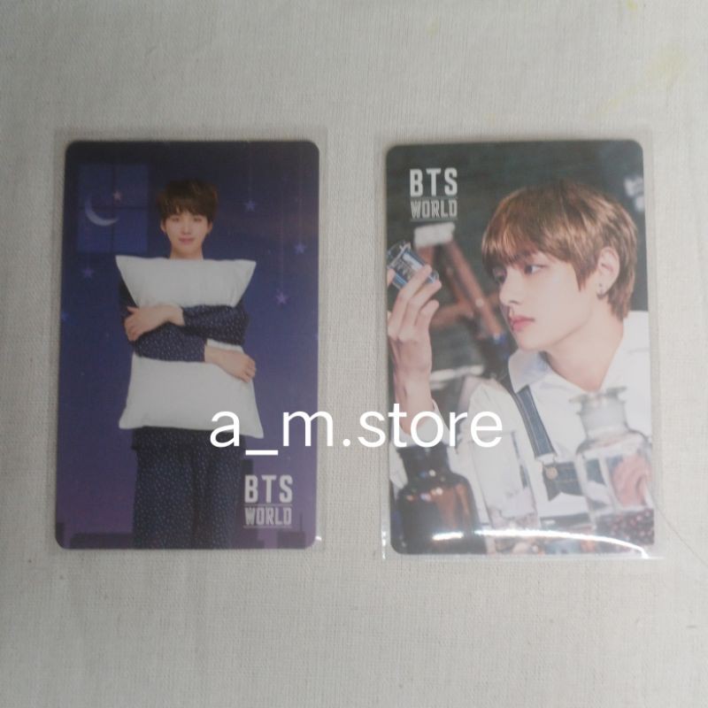 PC BTS WORLD OFFICIAL. BUNDLE PC TAEHYUNG+SUGA.