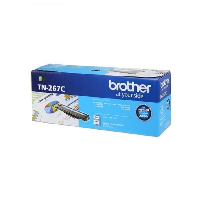 Brother Toner TN-267C Original Cyan for DCP-L3551CDW TN-267 / TN267