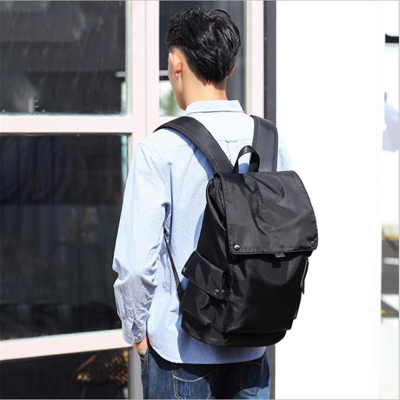 SmallLee Tas Laptop Ransel Tahan Air Kapasitas Besar Ransel Perjalanan Pria Multifungsi Perjalanan Tas Sekolah Pack untuk Pria