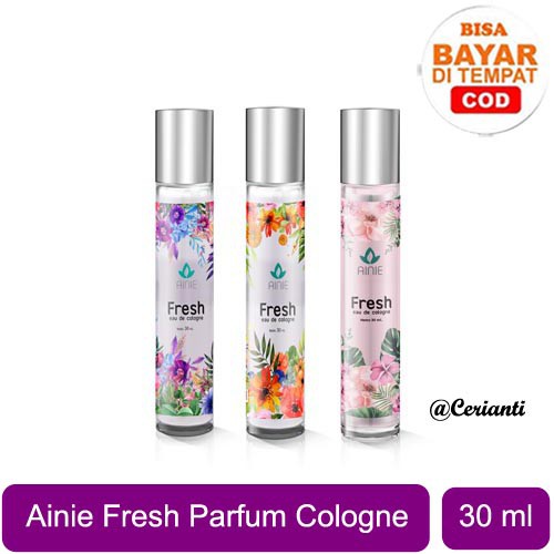 Ainie Fresh Botol Kaca Parfum Eau De Cologne 30ml