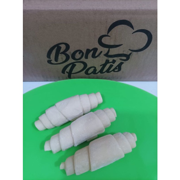 

Full Butter Croissant Dough / Adonan Beku Croffle Bonpatis @30gr isi 160pcs/dus