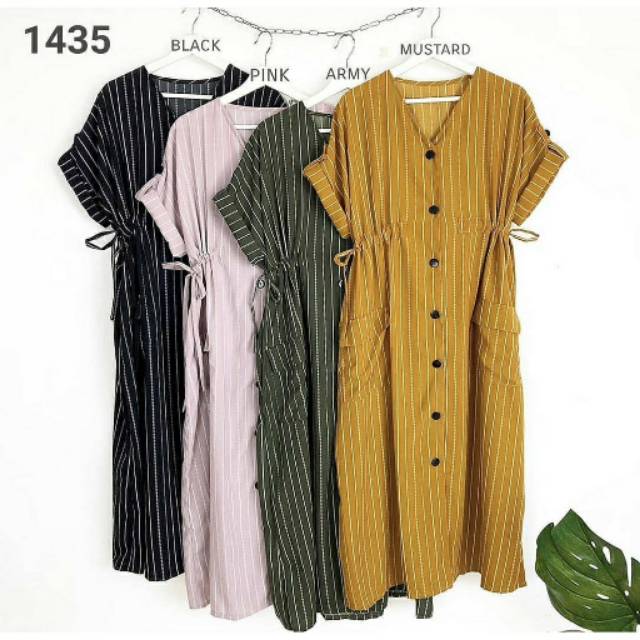 Amira Dress Salur / Amira Dress Kotak