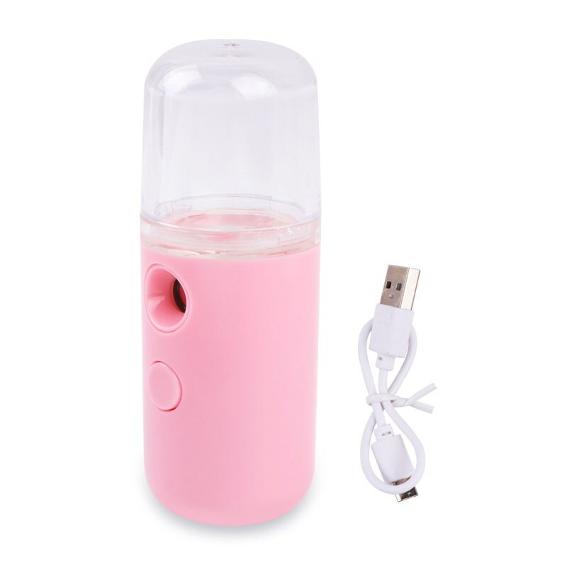 SaLorie Facial Steamer Mini Nano Mist Sprayer Face Steamer Humidifier Anti Wrinkle USB Nebulizer Hydrating Sprayer Beauty Skin Care D-00005