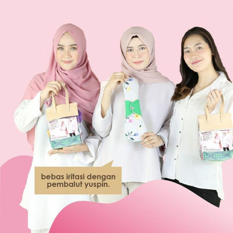 Pembalut kain yuspin Paket bronze/Sehat dan aman