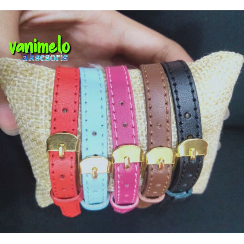 COD✅ Gelang Tangan Wanita Kulit Leather