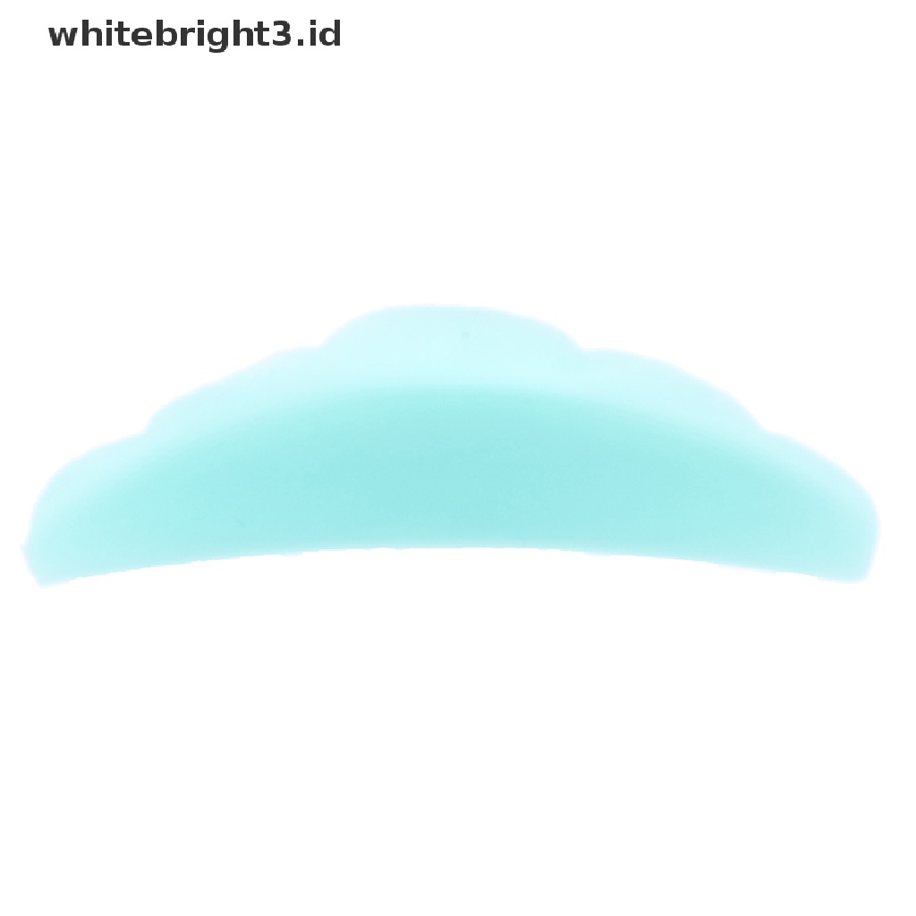 (whitebright3.id) 5 Pasang / Set Pad Silikon Pelentik Bulu Mata Untuk Makeup / Kosmetik Wanita