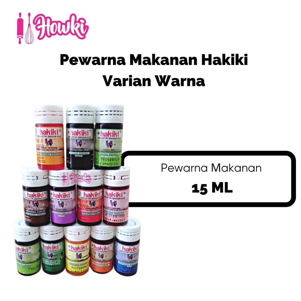 

Pewarna Hakiki Varian Warna 15ml