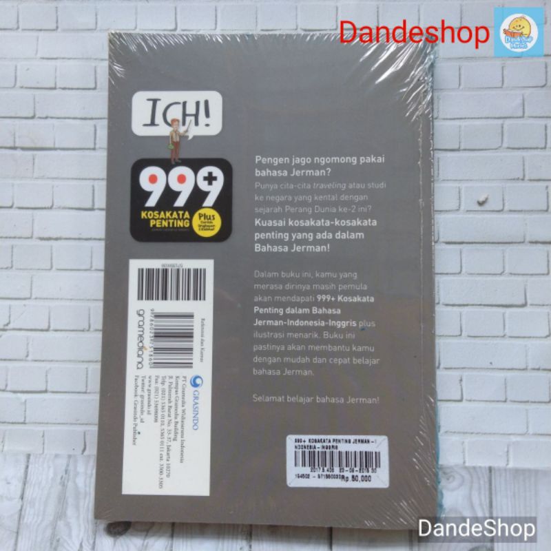 Ich 999 Kosa Kata Penting Jerman Indonesia Inggris Shopee Indonesia