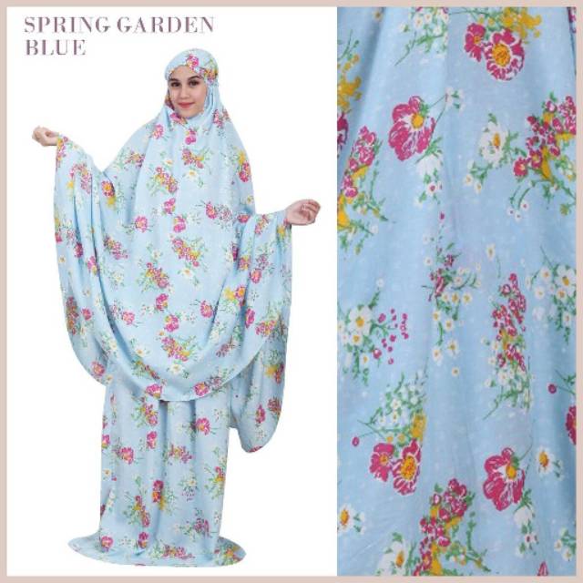 Mukenah spring garden blue