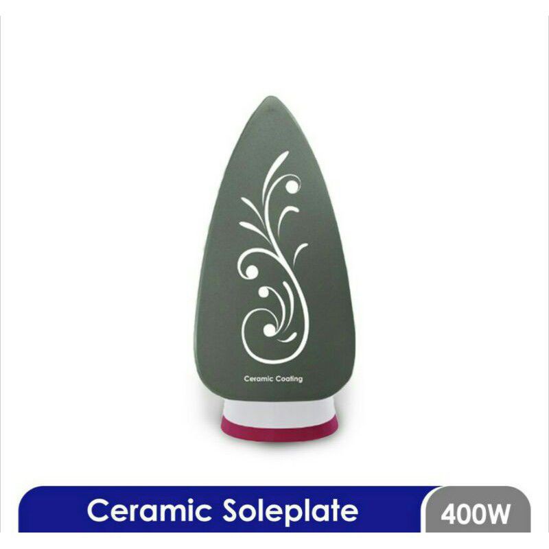 Cosmos Setrika Ceramic 400 Watt/ Taplak Lapis Keramik CI3110C Dry Iron