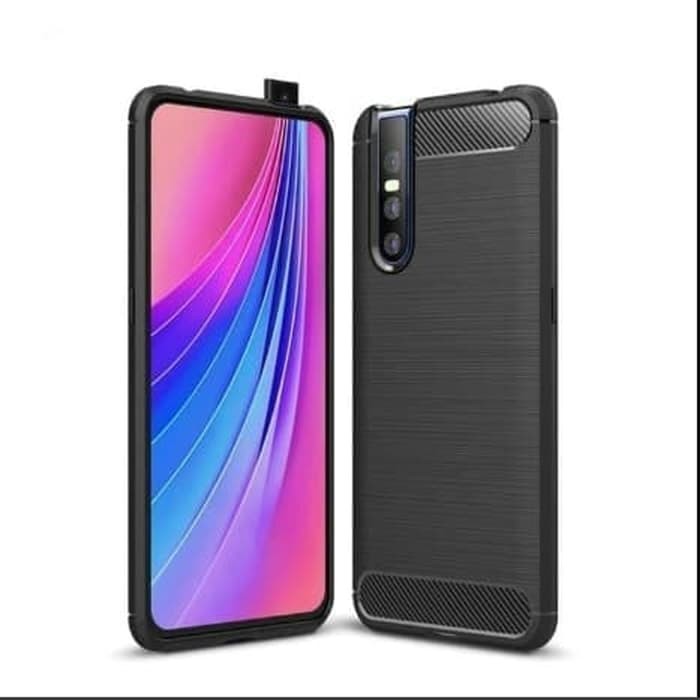 Case Vivo V15 Pro Softcase iPAKY Carbon | Shopee Indonesia