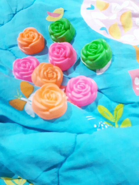 12pcs Cetakan Agar / Puding / Jelly Bunga Mawar