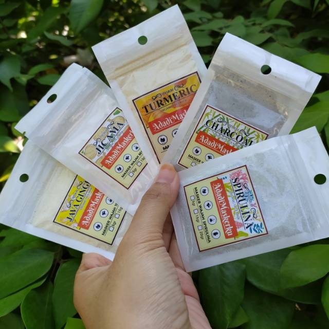 masker wajah/masker organik/masker kemasan 5gram