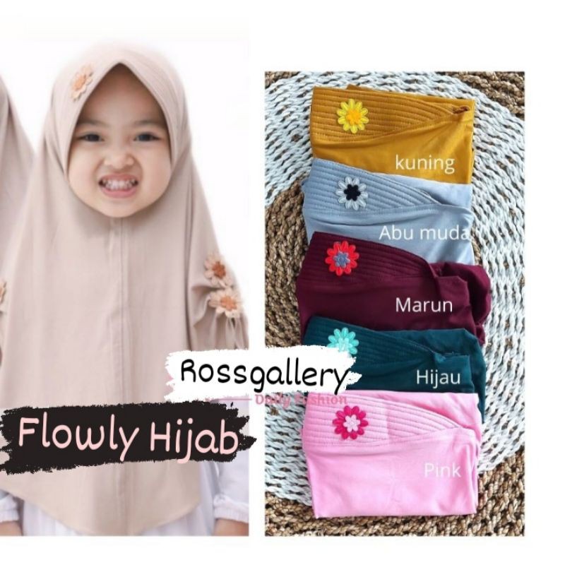 Hijab/Kerudung Anak (2-5 Tahun) Flowly Hijab Instan Anak