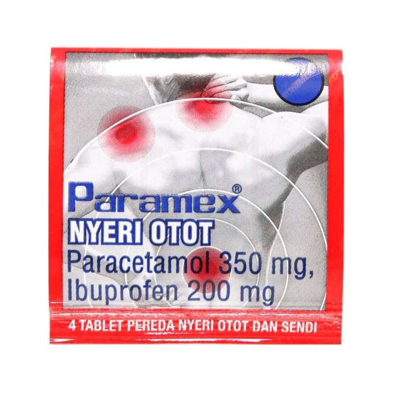 PARAMEX NYERI OTOT 1 STRIP 4 TABLET