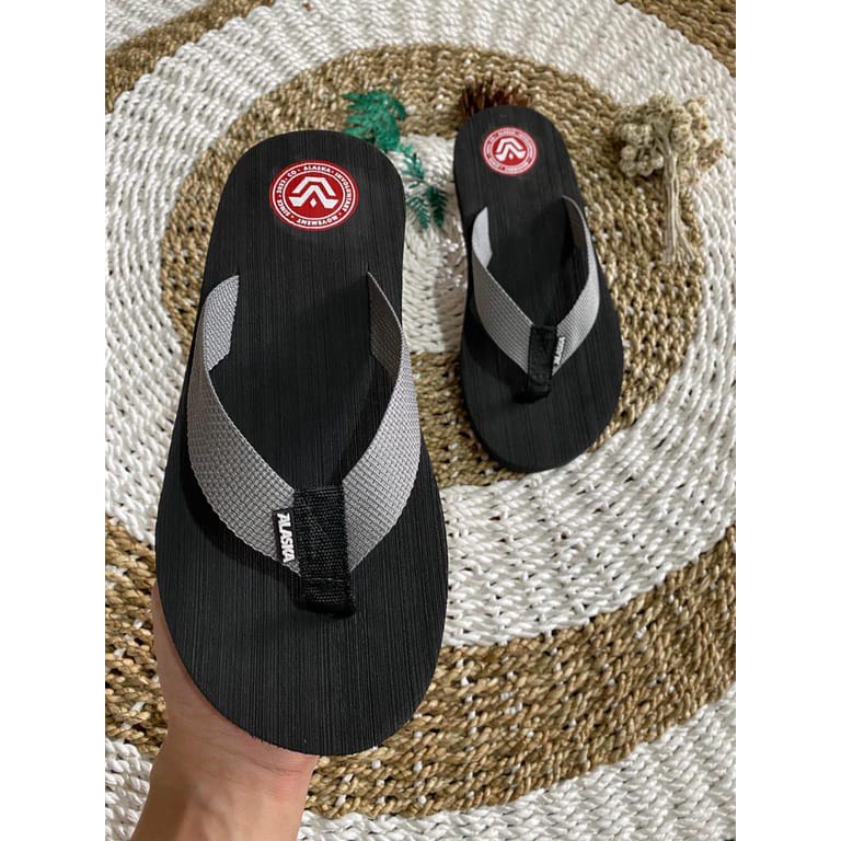 Sandal Jepit Pria Dewasa Kekinian Merk ALASKA / Sandal Pria Wanita kekinian terbaru