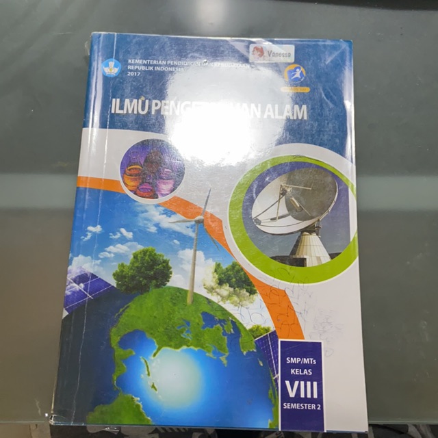 Buku IPA kelas 8 SMP semester 2 BEKAS