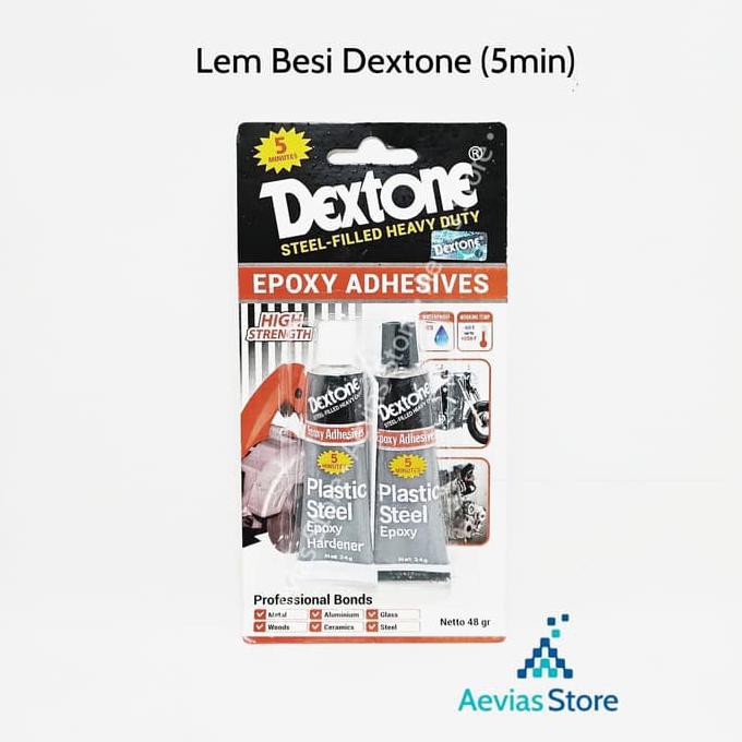 

Discount Lem Dextone 5 Menit (Cepat Kering) / Besi / Epoxy / Serbaguna. Original