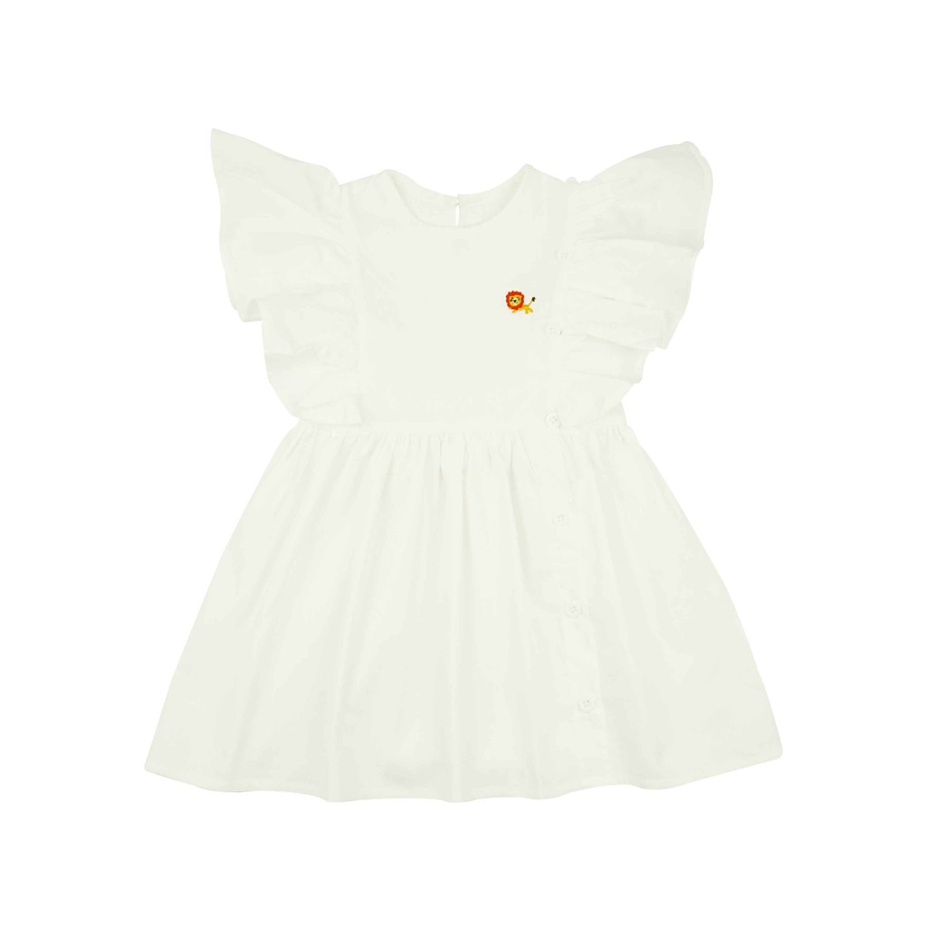 Little Fresco - Dress Anak Bianca White