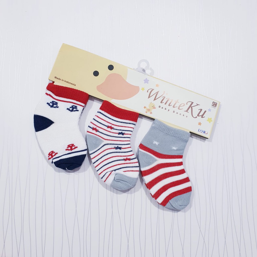 COD Kaos Kaki Winteku Anak Cowok Baby Alicia