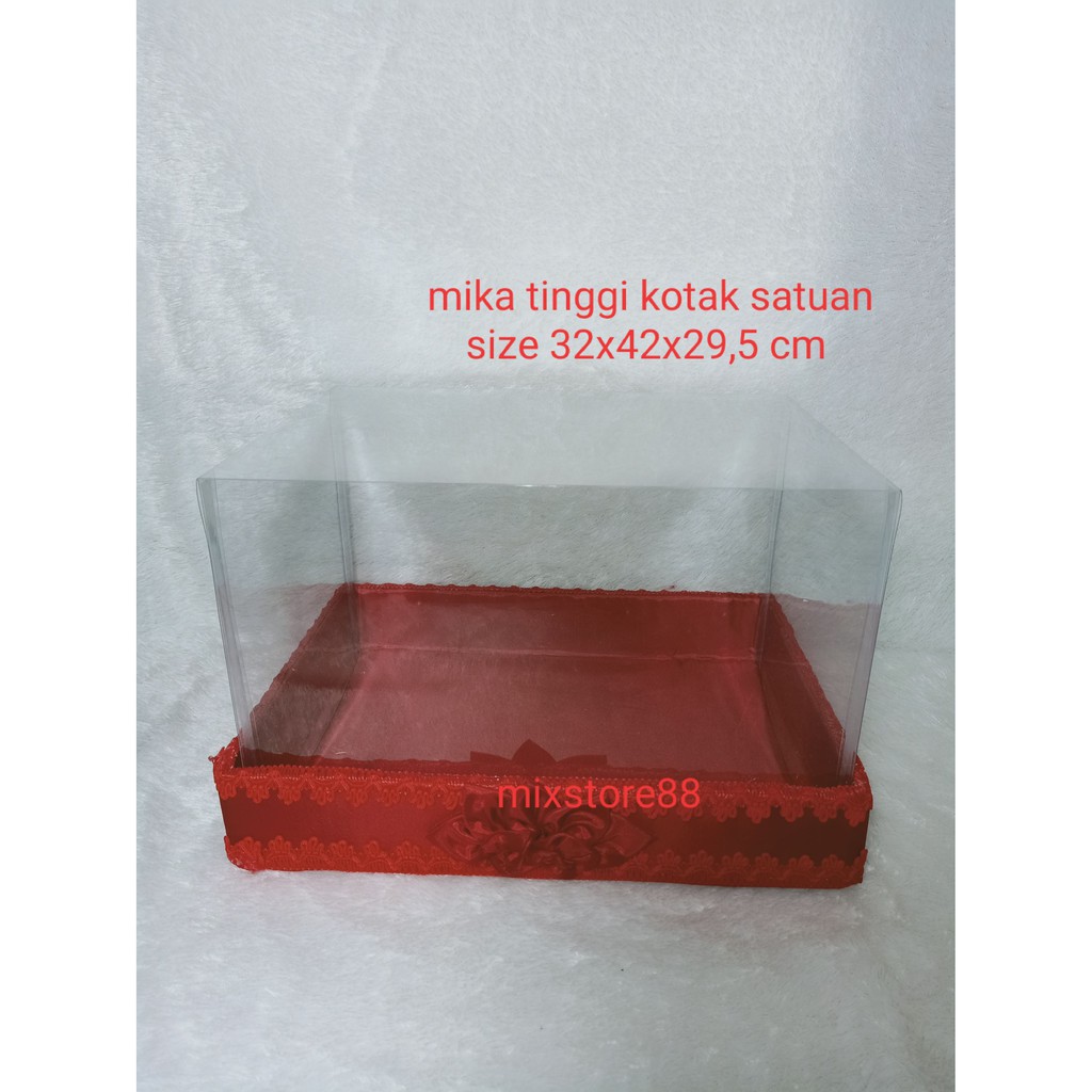 Jual Kotak Seserahan Sangjit Merah Nampan Sangjit Mika Shopee Indonesia 9230