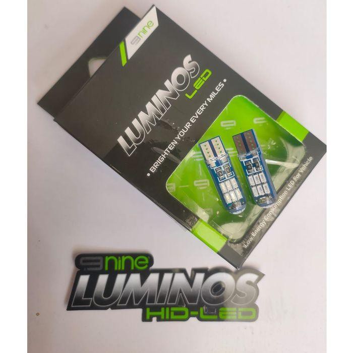 LUMINOS LED LAMPU SENJA KOTA T10 LUMINOS 15 TITIK - Biru Muda Unik