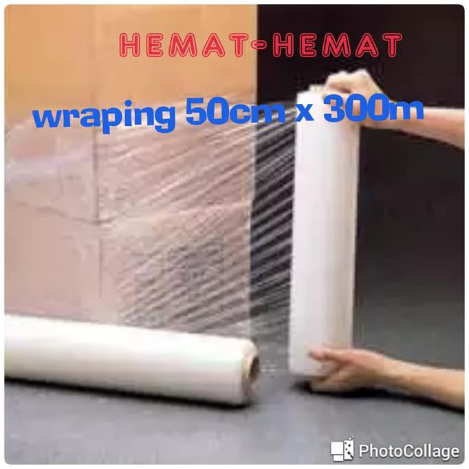

plastik wraping (50 x 300m) TERLARIS