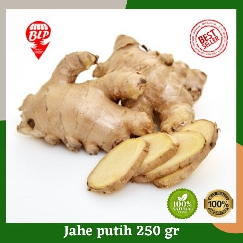 

Jahe Putih 250 gr Berkah Lumbung Pangan
